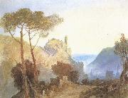 Joseph Mallord William Turner Ruin castle oil painting artist